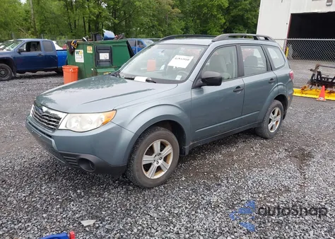 2010 Subaru Forester 2.5X из США, поврежденный, VIN JF2SH6BCXAH804810